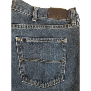 Lee Dungarees Straight Fit Men's Size W38 X L34 Quartz Denim Blue Jeans Cotton